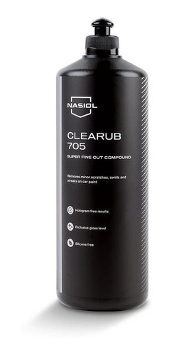 Polidor Super Lustro Clearub 705 Super Fine Cut Nasiol 500 G