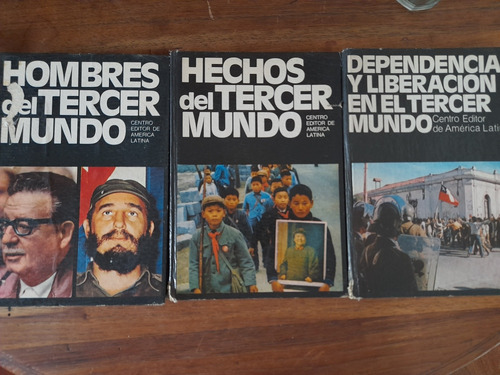 Tercer Mundo 3 Libros Hechos, Hombres Y Liberación Ceal B1