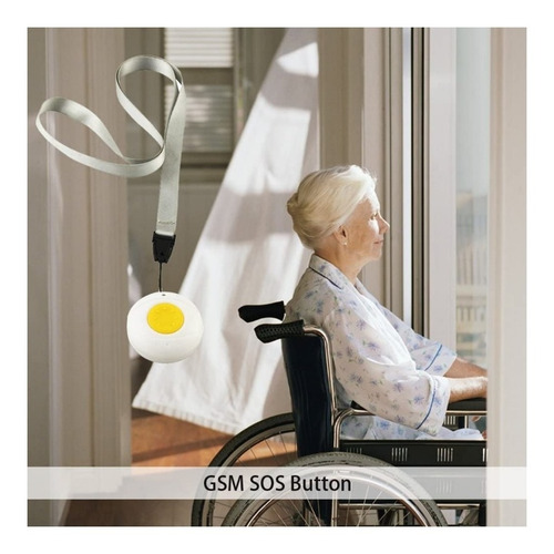Alarma Gsm Con Botón De Emergencia Alerta Médica/abuelos Abi