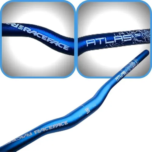 Guidão Dh Race Face Atlas Azul 31.8 X 790mm | MercadoLivre