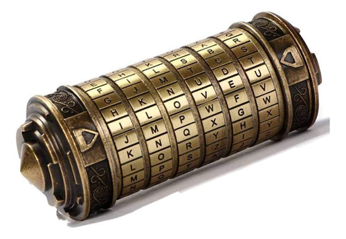 Cryptex Da Vinci Code Mini Cryptex Lock Puzzle Cajas Con Com