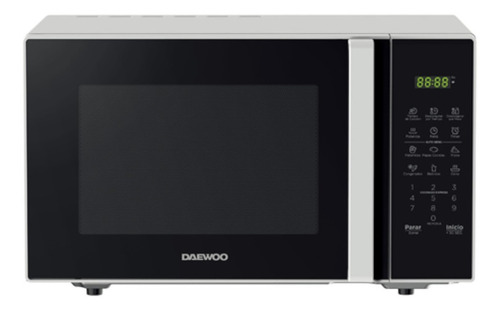 Imagen 1 de 1 de Daewoo Horno Microondas 1.1 Pies Negro Y Blanco Dmdxx11s2bw