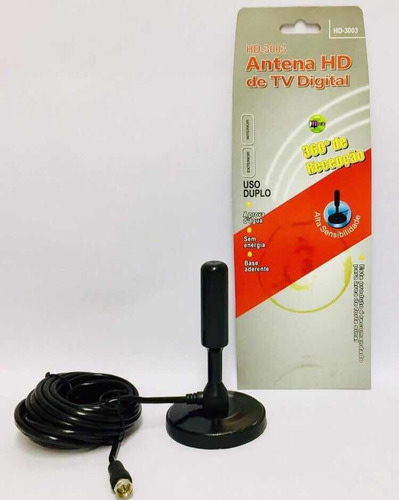 Imagen 2 de 4 de Antena Digital Full Hd Interior Exterior
