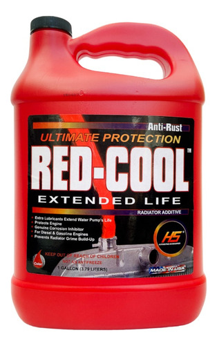Liquido Refrigerante Anticongelante 33% Rojo Made In Usa