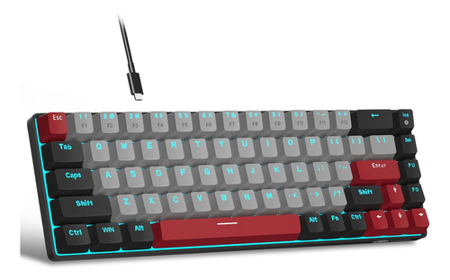 Magegee Teclado Mecánico Portátil 60%, Mk-box B...