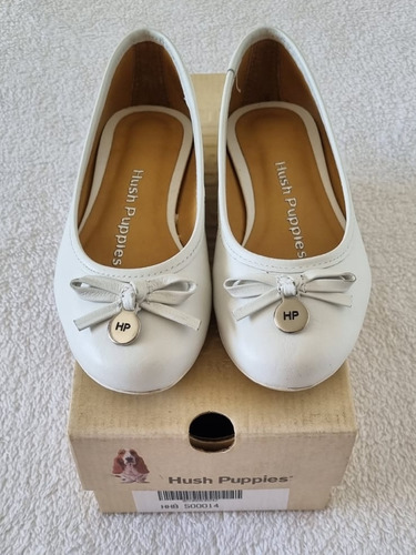 Hush Puppies Zapatos Blancos, De Fiesta Talle 28. Usado