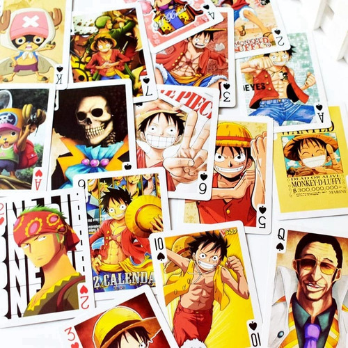 Imagen 3 de 3 de Una Caja Con Cartas Naipe Ingles De Anime