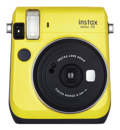 Cámara instantánea Fujifilm Instax Mini 70 canary yellow