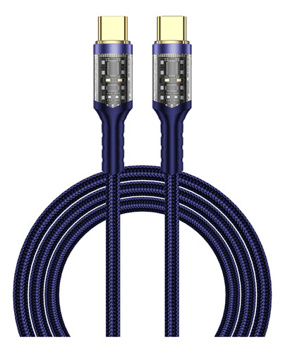 Wiwu Geek Series Cable Usb-c 100w Carga Rapida 1,2m Wi-c016