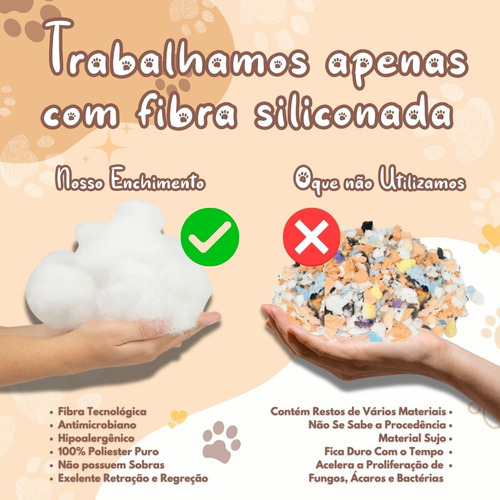 Cama M Para Pet Suede Reforçada Macia Confortável Com Zíper