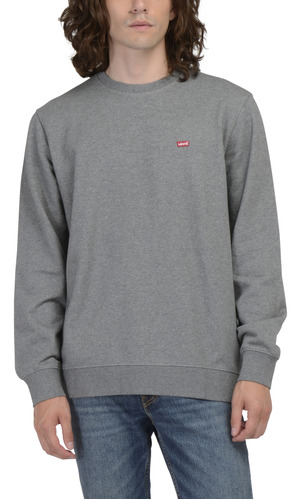 Polerón Hombre Cuello Redondo Gris Levis 35909-0002