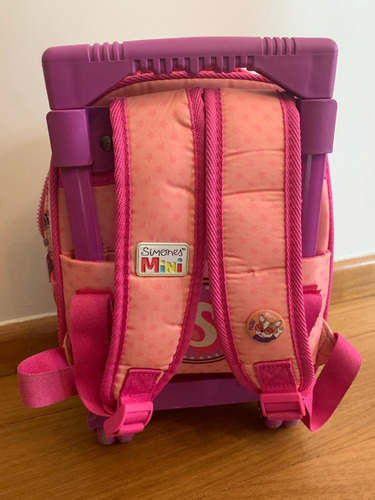 Mochila Simones Con Carrito Para Nenas Excelente Estado