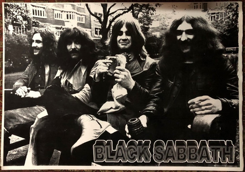 Afiche Black Sabbath 100 Cm X 70 Cm