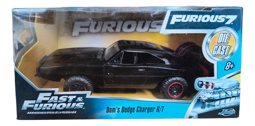 Dominic Dodge Charger R/t. Rapido Y Furioso 7 Jada 1:32 