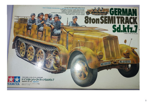 Maqueta Tamiya German Sd.kfz,7 8tonsemitrack