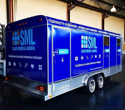 Imagen 2 de 10 de Unidad Sanitaria Móvil Lista Para Equipar