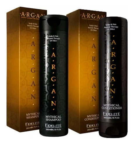 Fidelite Mythical Shampoo + Acondicionador Argan X 260 Ml 