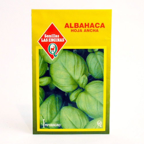 Semilla Albahaca Hoja Ancha