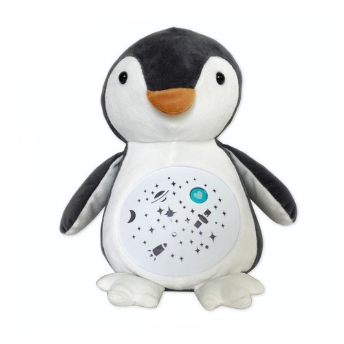 Pinguino De Peluche Bebe Proyector Marca Star Kids Musical