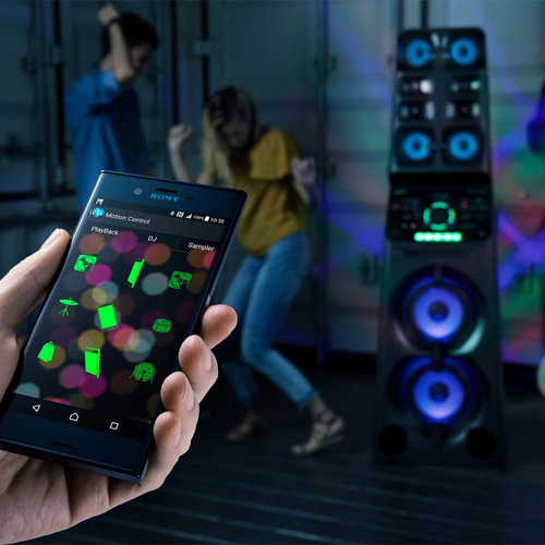 Minicomponente Sony Mhc-v90dw Negro 2400w Bluetooth