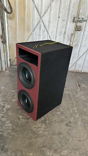 Woofers Carbón Audio Triple Imán 1500 Rms Doble Bobina 4ohms