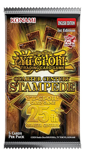 Yu-gi-oh! Tcg - Quarter Century Stampede Idioma Inglés
