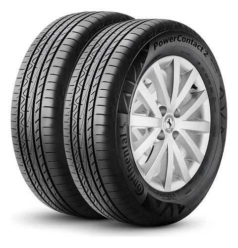 Kit de neumáticos Continental Powercontact 2 91h 195/65r15