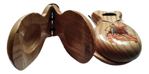 Castañuelas De Madera