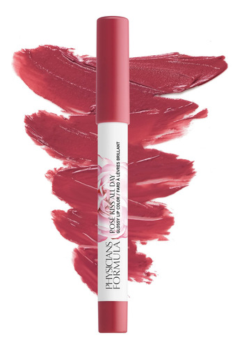 Lápiz labial rojo Physicians Formula Rosé Kiss All Day