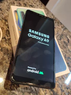 Celular Samsung Galaxy A9 2018 128gb Duos Azul-limonada