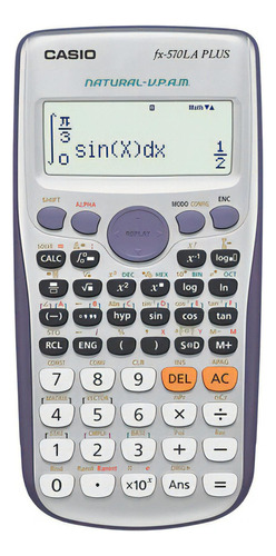 Calculadora Casio Cientifica Fx-570 La Plus Casio Centro Color Cinza