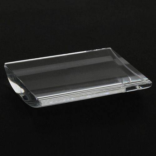 Paleta De Suporte De Cola De Vidro Curvado Tipo U Para