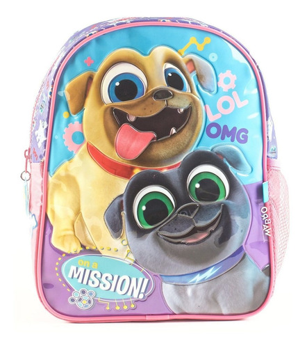 Mochila Espalda Jardin 12p Disney Puppy Dog 70100 Mundomania