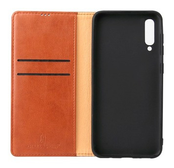 Estuche Flip Cover Samsung Galaxy A50 Color Marrón 