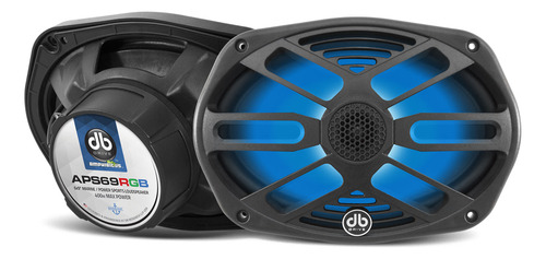 Bocinas Coaxiales Rgb Db Drive Aps69rgb 155w Rms 6x9 PuLG