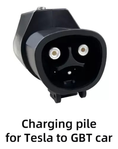 Adaptador Auto Eléctrico A Gbt , Para Tesla Vehículos Byd, Jac Color Negro