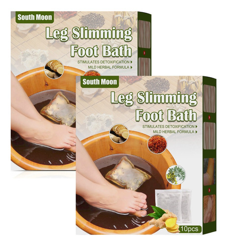 2×paquete Polvos Para Remojo Pies, Tratamiento Spa Tr
