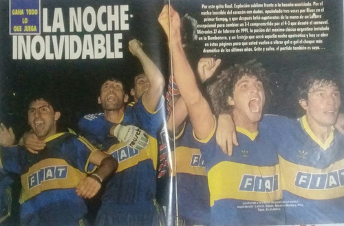 El Grafico 3726 Boca 2 Huracan 0, Copa Boca 4 River 3 (Usado)