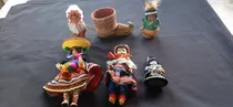 Comprar Coleção 6 Bonecas Antigas  Colecionáveis Trajes Tipicos 