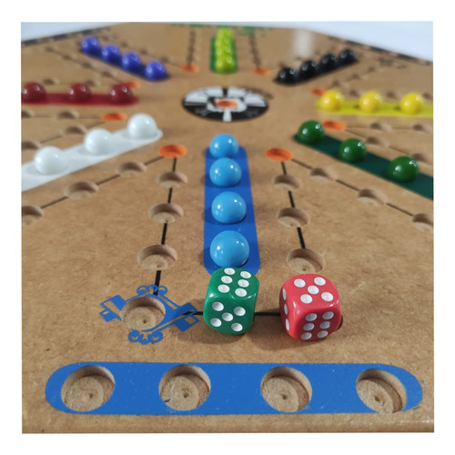 Juego De Mesa 2 En 1 'patoli & No Te Enojes' - 6 Y 8 Jugador