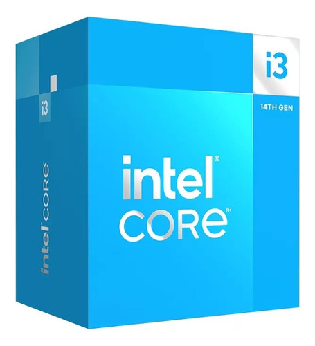 Procesador Intel Core I3-14100f (14th Gen) Quad-core