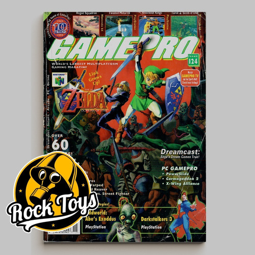 Revista Videojuegos Gamepro #124 Enero 1999 Usa 130 Paginas