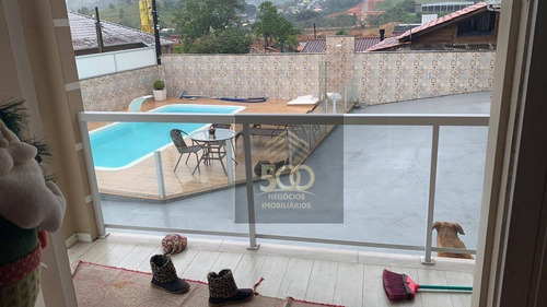 Imagem 5 de 25 de Casa Com 5 Dormitórios E Terreno Com 2.000m2 À Venda - Alto Aririu - Palhoça/sc - Ca0753