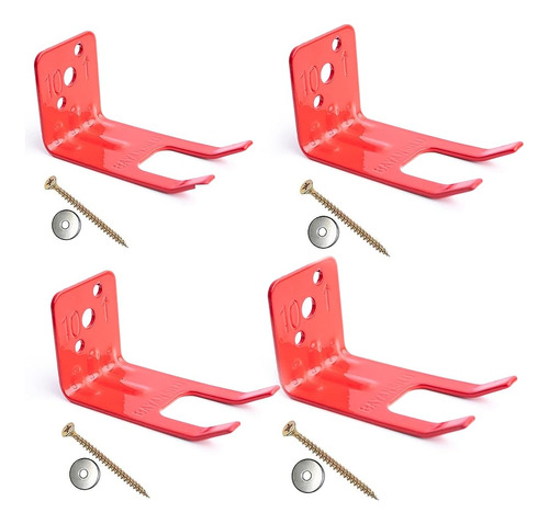 4 Pack Soporte Universal De Extintor De Incendios, Soportes 