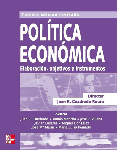 Política Económica Objetivos E Instrumentos 3.° Edición