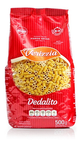 Fideos Verizzia Dedalito X500gr