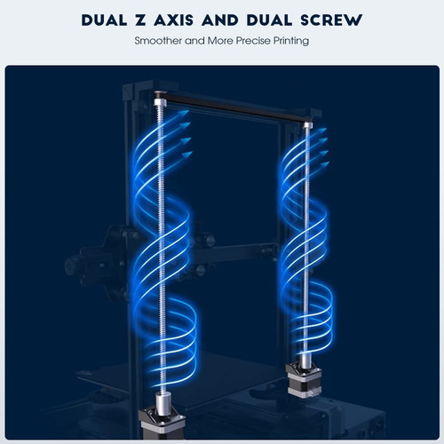 Impresora 3d Oficial Creality Ender 3 S1, Doble Eje, Metal