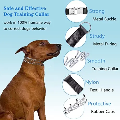 Collar De Púas Para Perros, Collar De Pellizco Para Perros,