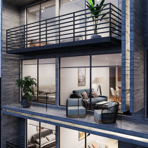 Departamento En Roma Sur Con 56m2 De Roof Garden Privado