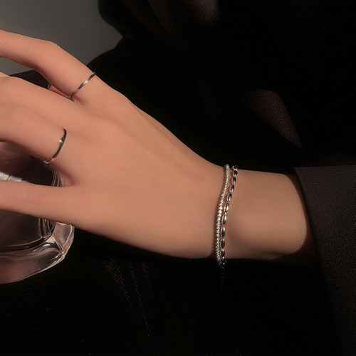 Pulsera De Plata De Ley 925 For Mujer, Pulsera De Tenis,